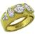 diamond 18k yellow gold ring 1