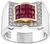 Estate 0.90ct Ruby 0.32ct Diamond Ring Photo 3