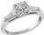 Estate 1.08ct Diamond Engagement Ring Photo 1