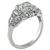 1.16ct Old Mine Cut Diamond Engagement Ring