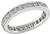 Estate 1.20ct Diamond Eternity Wedding Band Photo 1