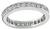 Estate 1.20ct Diamond Eternity Wedding Band Photo 3