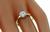 Estate 1.22ct Diamond Solitaire Engagement Ring Photo 2