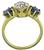 18k Yellow Gold 1.32ct Diamond Sapphire Ring