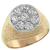 diamond 14k yellow gold ring 1