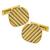 Vintage Tri Gold Pin Stripe Cufflinks