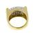 diamond 14k yellow and white gold ring 4