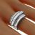  diamond 14k white gold ring 2