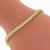 diamond 14k yellow gold tennis bracelet 2