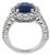 3.14ct Ceylon Sapphire Engagement Ring