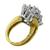 3.25ct Diamond Cluster Gold Cocktail Ring 4