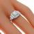 Antique Diamond Platinum Engagement Ring | Israel Rose