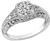 Estate GIA Certified 0.77ct Diamond Engagement Ring Photo 1