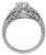 Estate GIA Certified 0.77ct Diamond Engagement Ring Photo 3