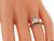 Princess Cut Diamond 14k White Gold Engagement Ring