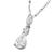 diamond 14k white gold necklace 3