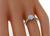 GIA Certified 1.00ct Diamond Engagement Ring Photo 2