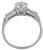 GIA 1.08ct Diamond Engagement Ring