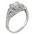 Art Deco 1.09ct Diamond Engagement Ring