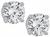 gia certified 1.12ct diamond stud earrings photo 1