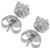 gia certified 1.12ct diamond stud earrings photo 3