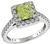 GIA 1.18ct Natural Fancy Light Yellow Diamond Engagement Ring Photo 1