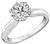 GIA Certified 1.48ct Diamond Solitaire Engagement Ring Photo 1