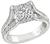 GIA Certified 2.06ct Diamond Engagement Ring