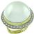 Mabe Pearl 1.25ct Diamond Ring 