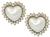 mabe pearl 1.80ct diamond gold earrings front view photo