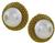 mabe pearl gold vintage earrings photo 1