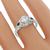Art Deco 0.84ct Diamond Sapphire Engagement Ring | Israel Rose