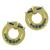 sapphire diamond 14k yellow gold clips 2