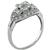 0.85ct Old Mine Cut Diamond Engagement Ring