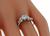 Vintage 0.90ct Diamond Platinum Engagement Ring Photo 2