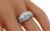 Vintage 1.00ct Diamond Anniversary Ring Photo 2