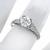  diamond 18k white gold engagement ring 2