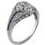 Cushion Cut Diamond Platinum Engagement Ring