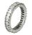 Vintage 2.15ct diamond eternity wedding band pic 3