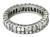 Vintage 2.15ct diamond eternity wedding band pic 4