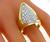 vintage 3.00ct diamond gold ring photo 2