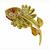 18k yellow gold flower  pin 4