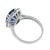 sapphire diamond 18k white gold engagement ring 4