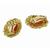 18k yellow gold coral earrings 4