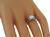 Vintage EGL 1.02ct Diamond Sapphire Engagement Ring Photo 2