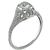 Platinum GIA 0.54ct Diamond Engagement Ring