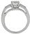 GIA 0.88ct Diamond Platinum Engagement Ring