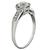 GIA 0.90ct Diamond Platinum Engagement Ring