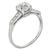 1.00ct Diamond 1920s Engagement Ring