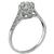 Vintage GIA Certified 1.03ct Diamond Engagement Ring Photo 3